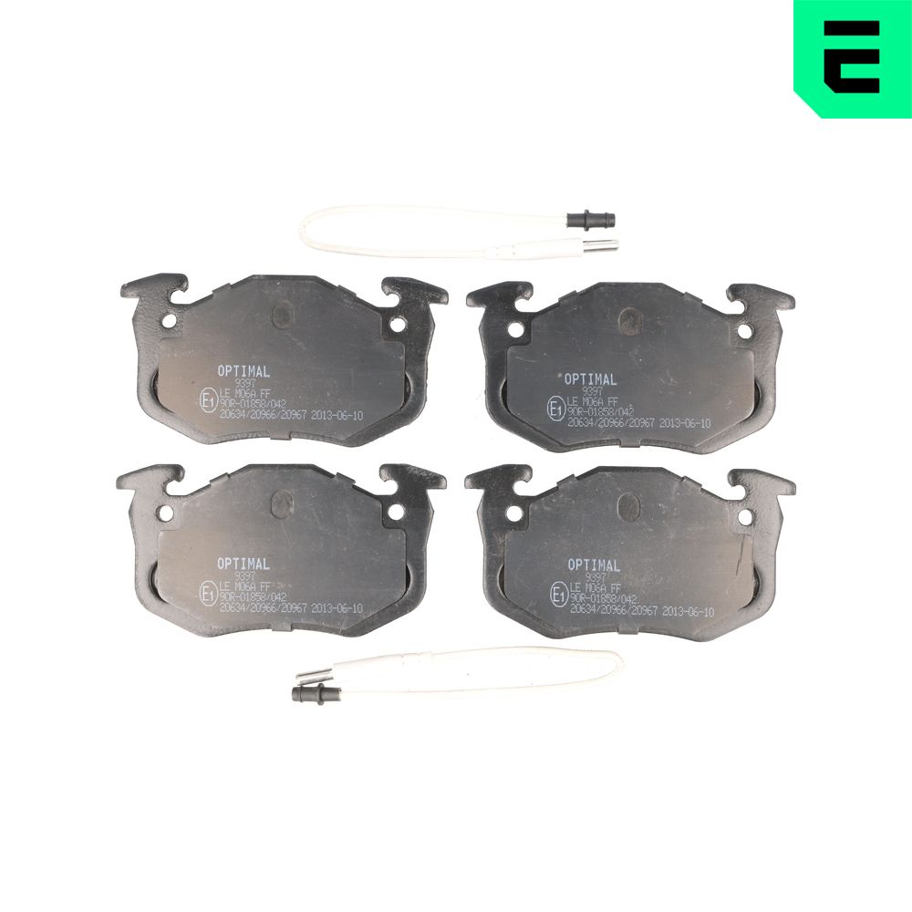 Placute frana OPTIMAL BP-09397