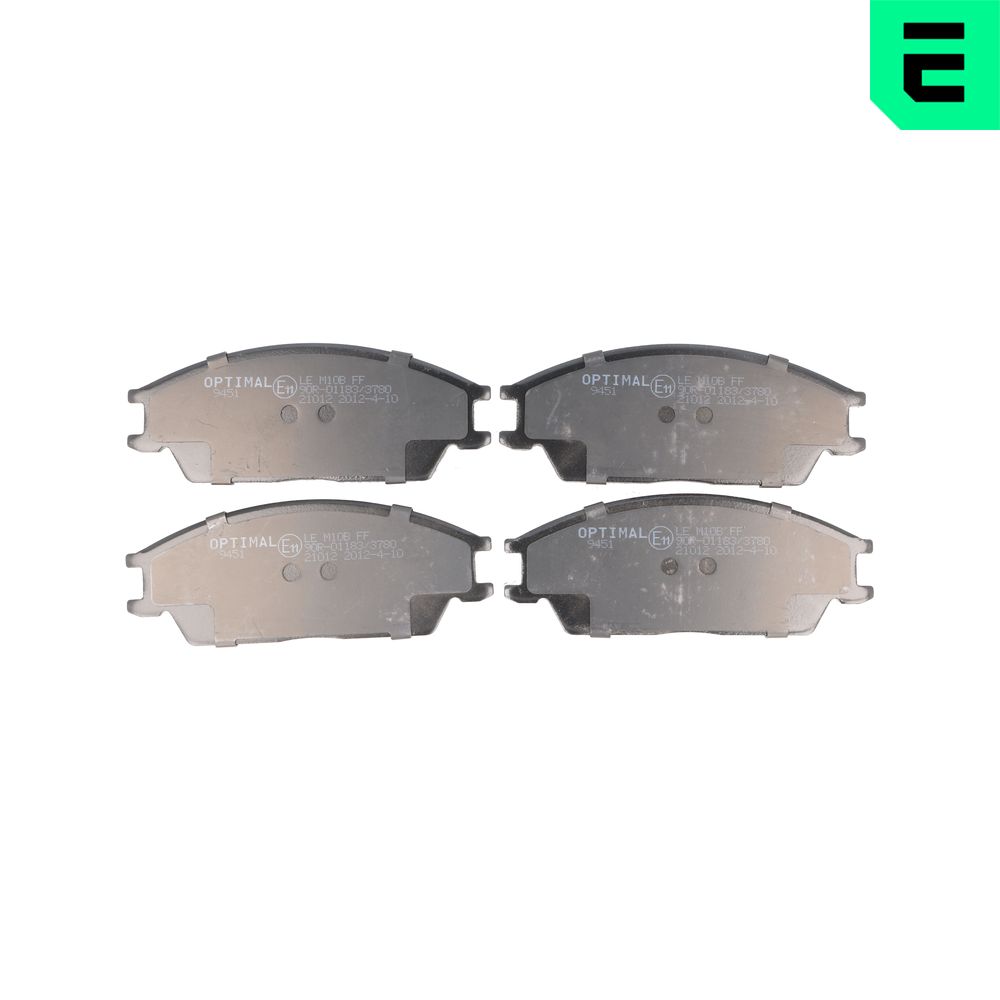 Placute frana OPTIMAL BP-09451