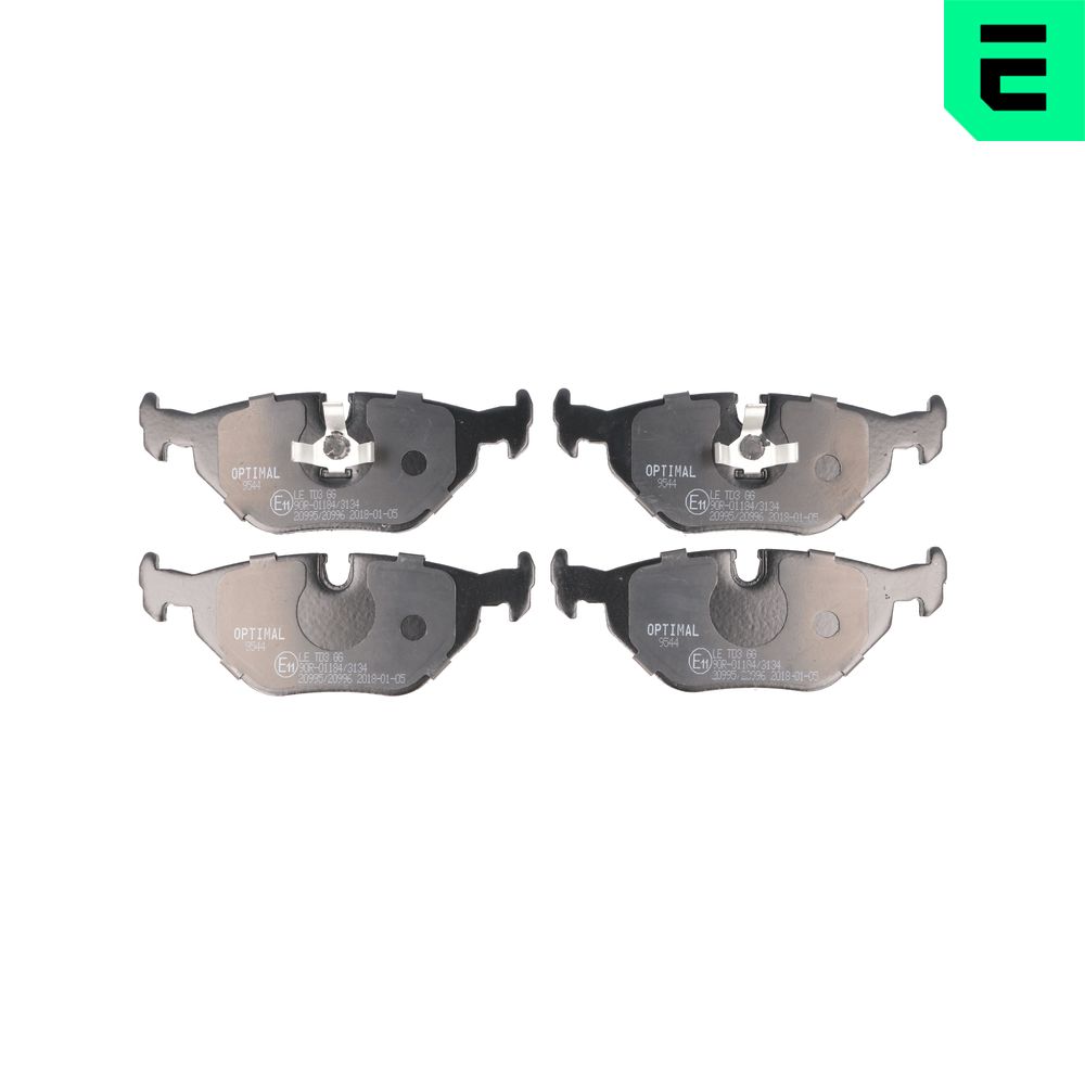 Placute frana OPTIMAL BP-09544