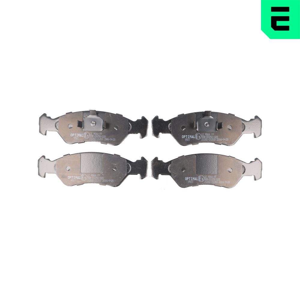 Placute frana OPTIMAL BP-09587