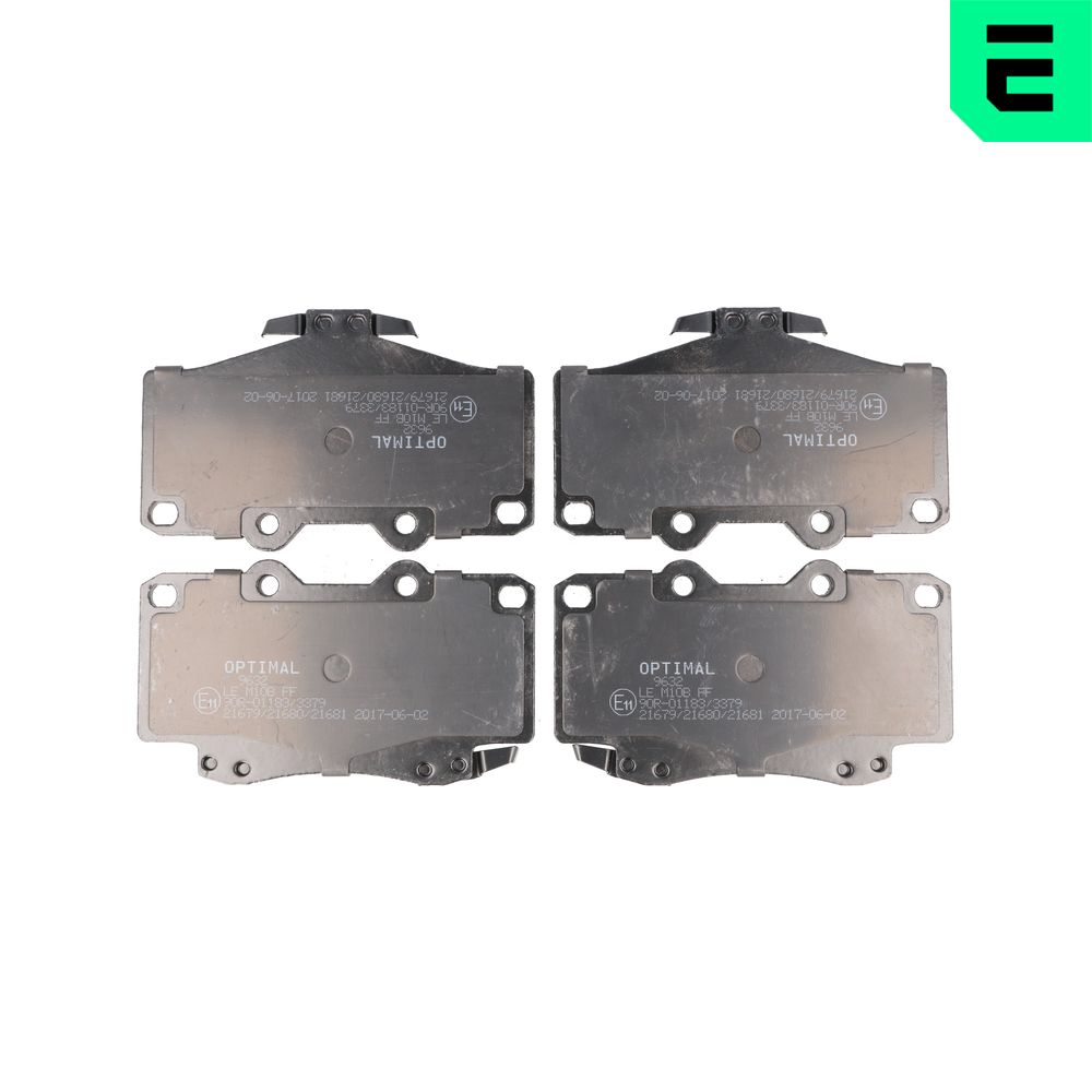 Placute frana OPTIMAL BP-09632