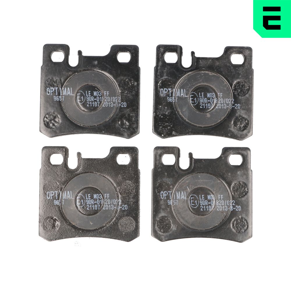 Placute frana OPTIMAL BP-09657