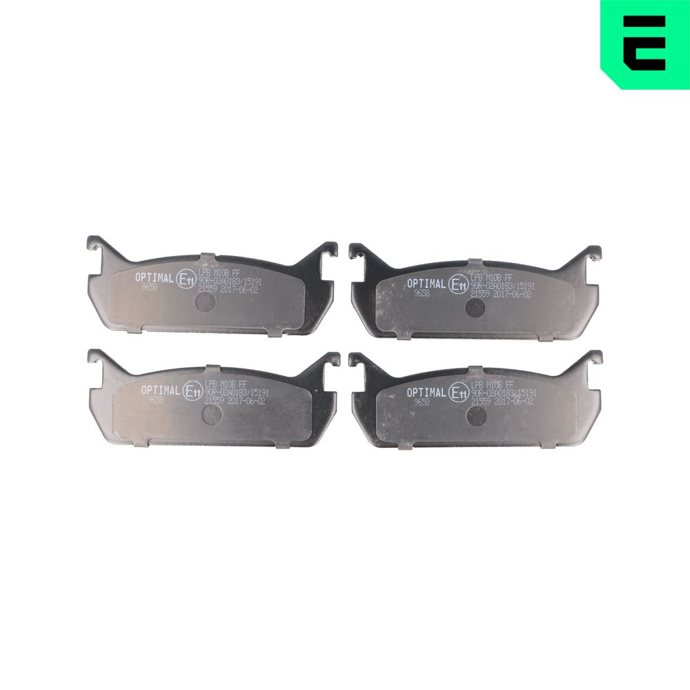 Placute frana OPTIMAL BP-09658