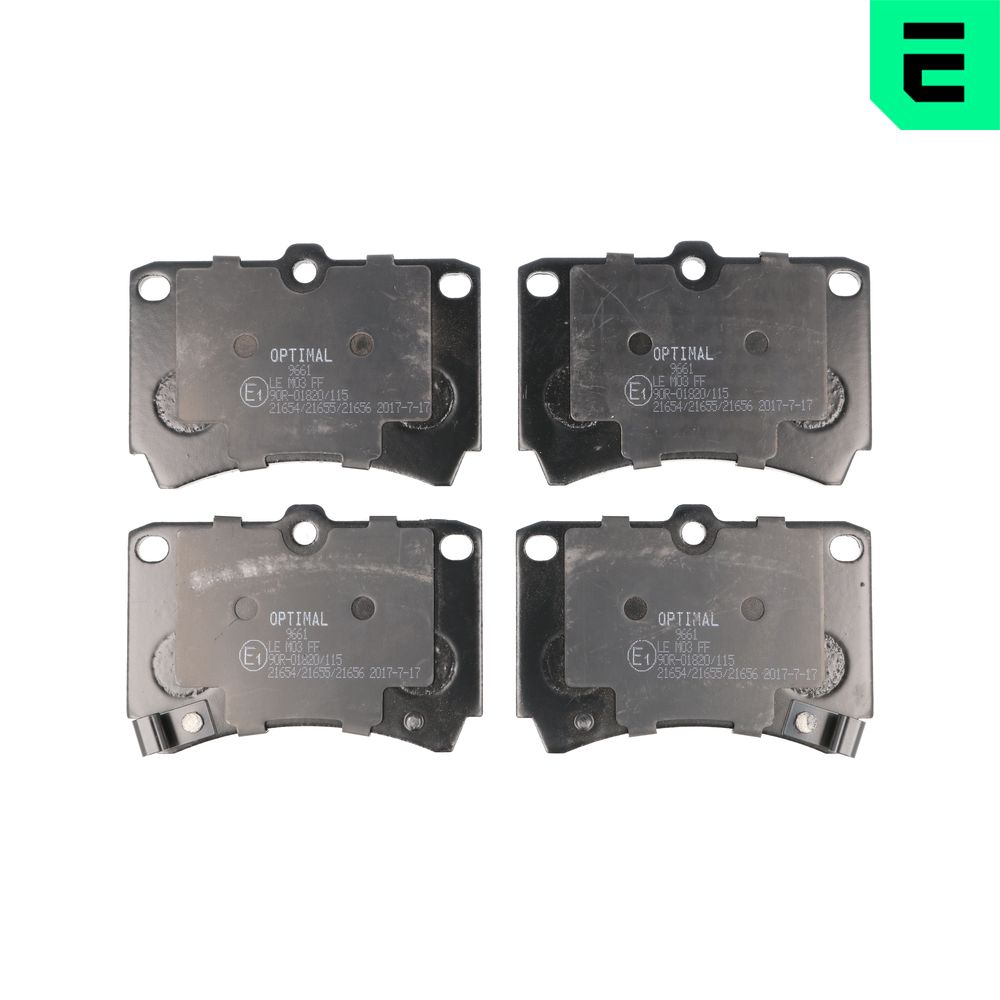 Placute frana OPTIMAL BP-09661