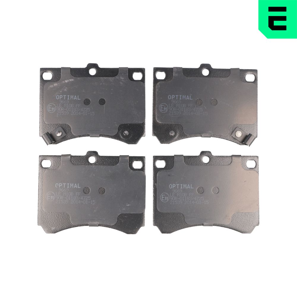 Placute frana OPTIMAL BP-09669
