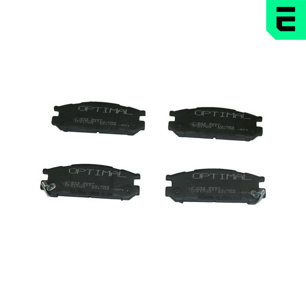 Placute frana OPTIMAL BP-09687