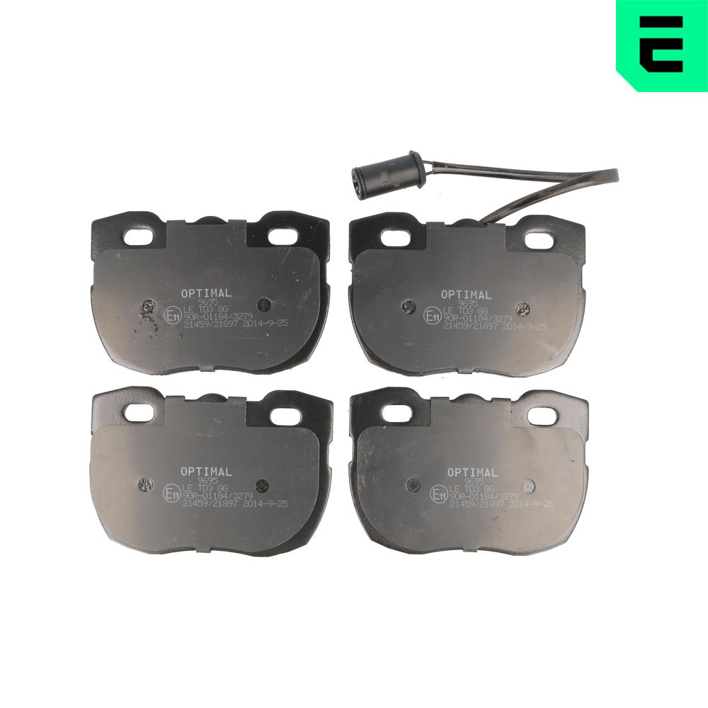 Placute frana OPTIMAL BP-09695
