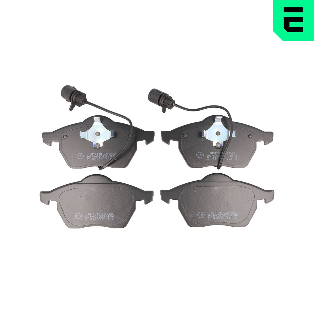 Placute frana OPTIMAL BP-09768