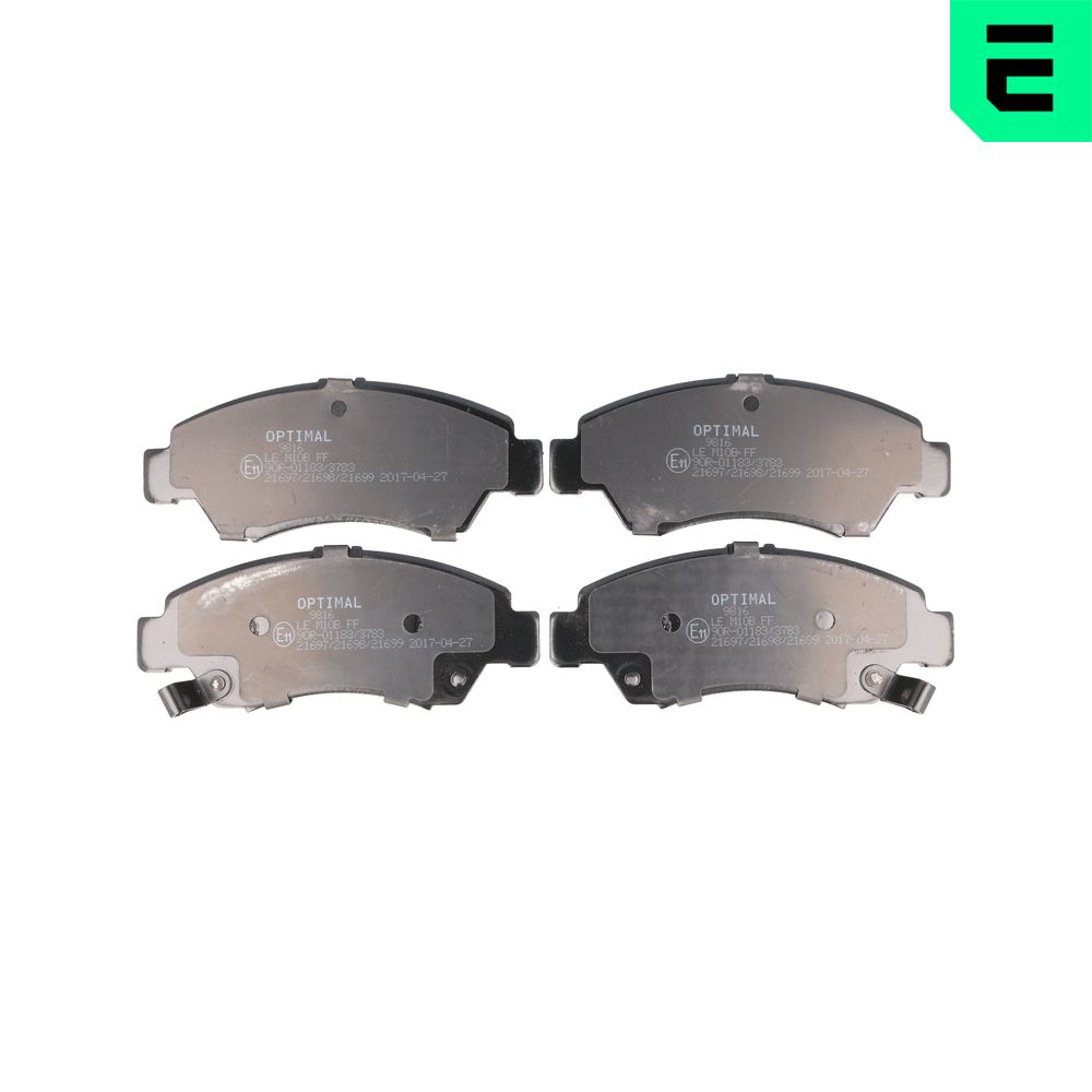 Placute frana OPTIMAL BP-09816