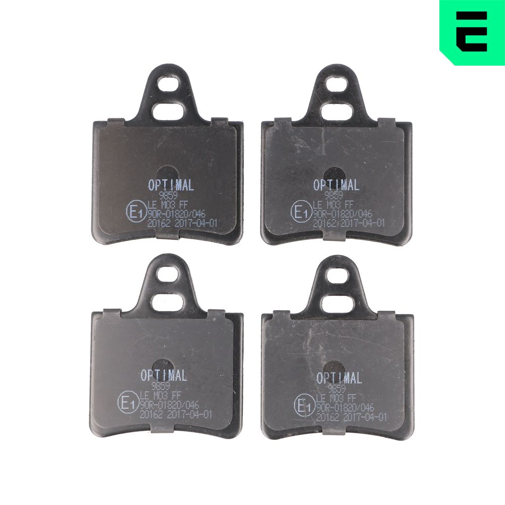 Placute frana OPTIMAL BP-09859