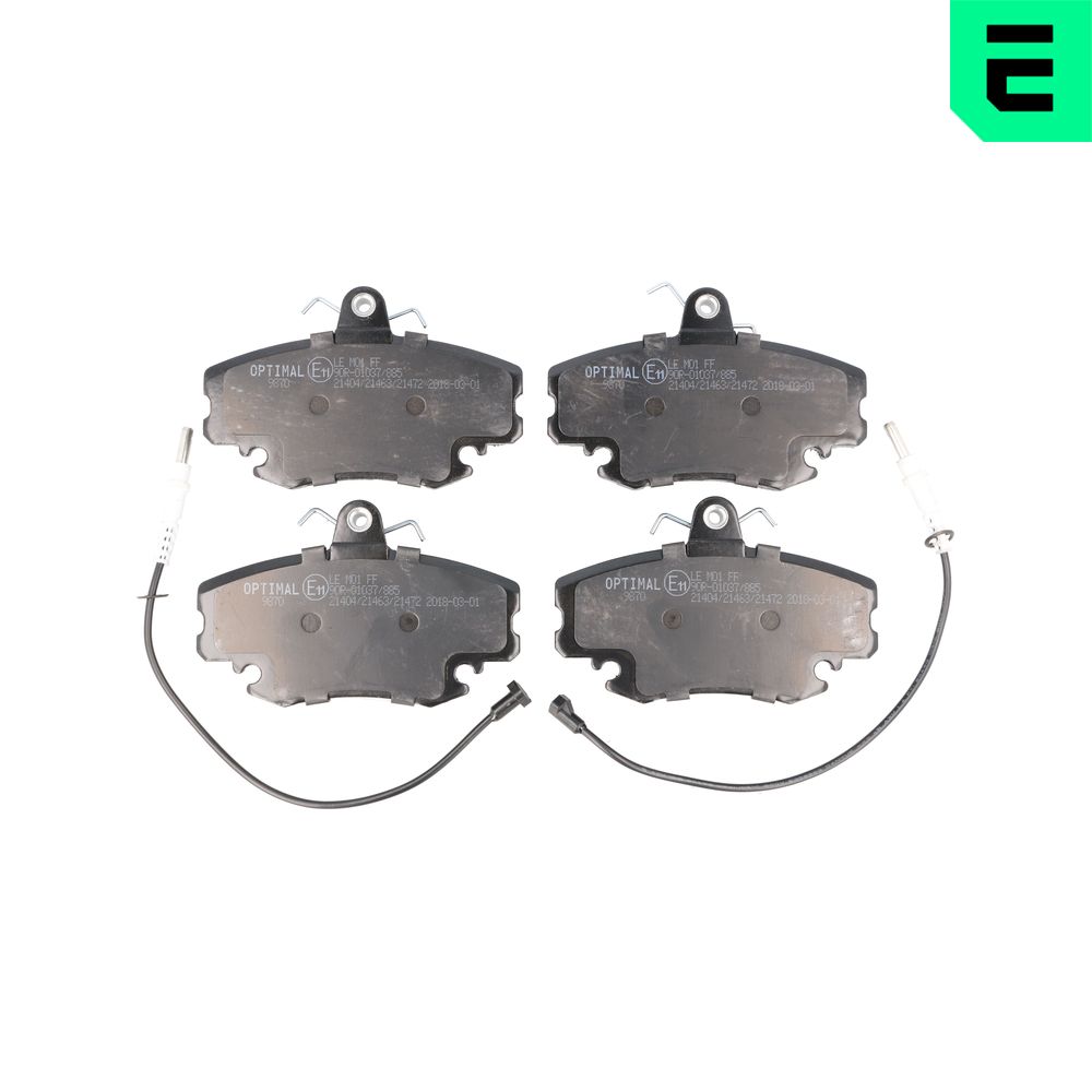 Placute frana OPTIMAL BP-09870