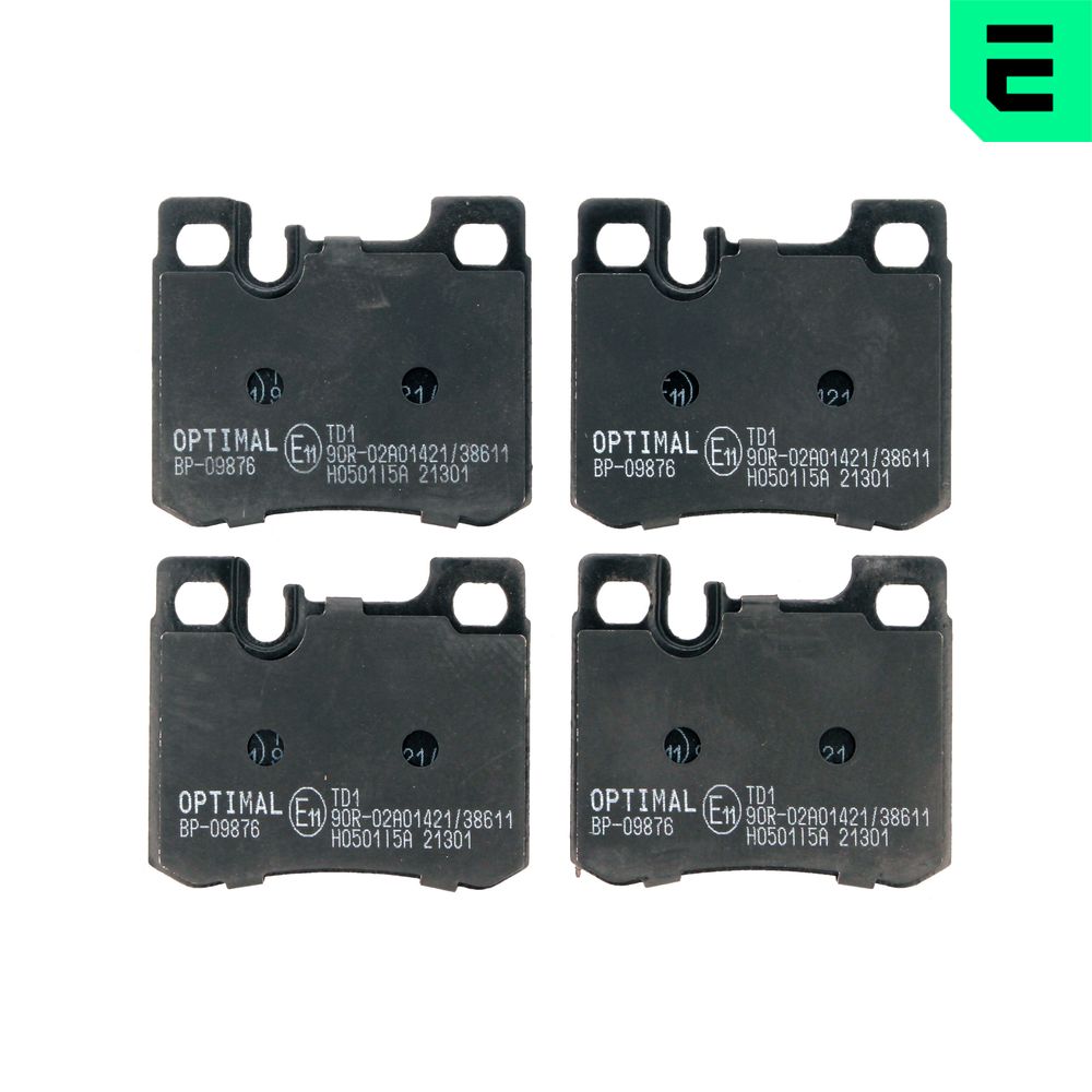 Placute frana OPTIMAL BP-09876