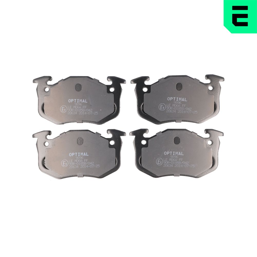 Placute frana OPTIMAL BP-09896