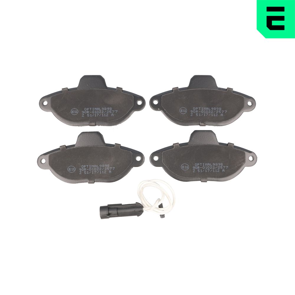 Placute frana OPTIMAL BP-09898