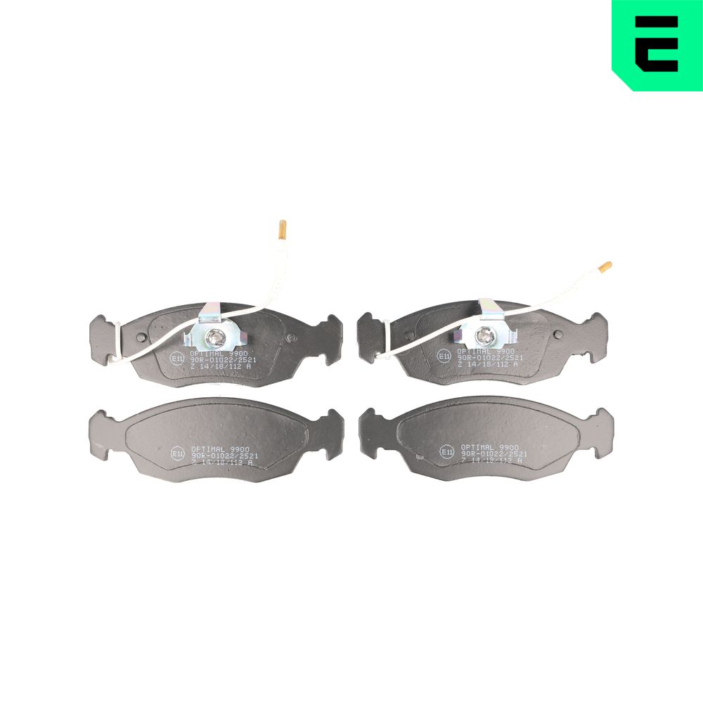 Placute frana OPTIMAL BP-09900