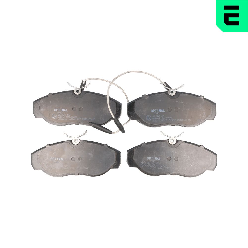 Placute frana OPTIMAL BP-09943