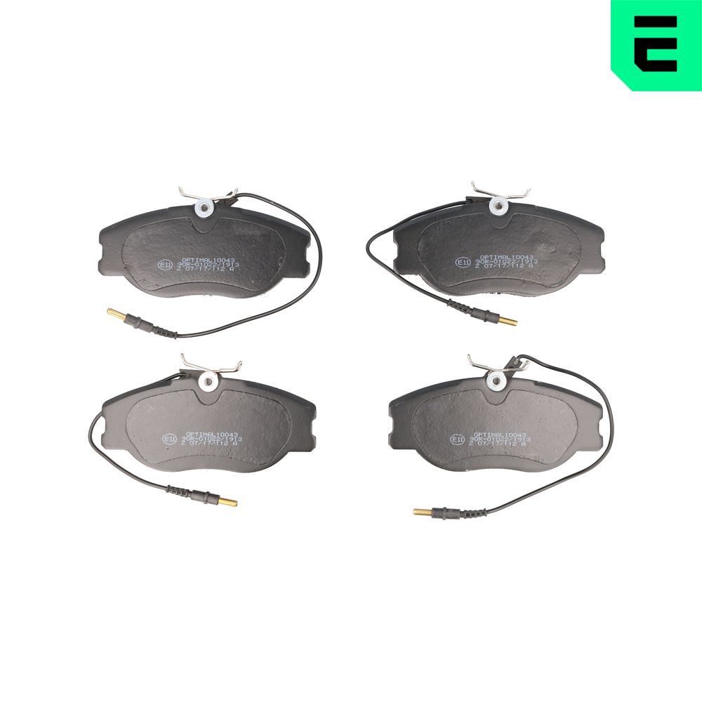 Placute frana OPTIMAL BP-10043