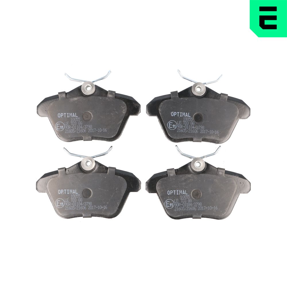 Placute frana OPTIMAL BP-10055