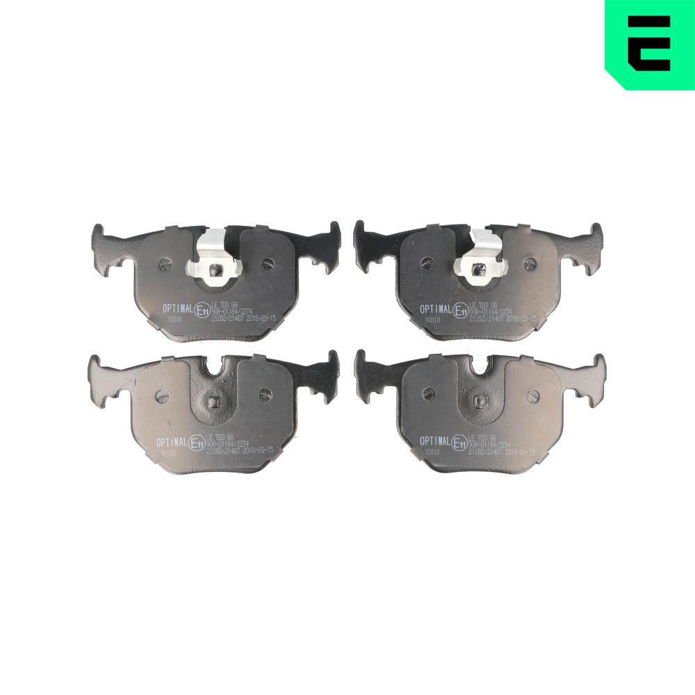 Placute frana OPTIMAL BP-10101