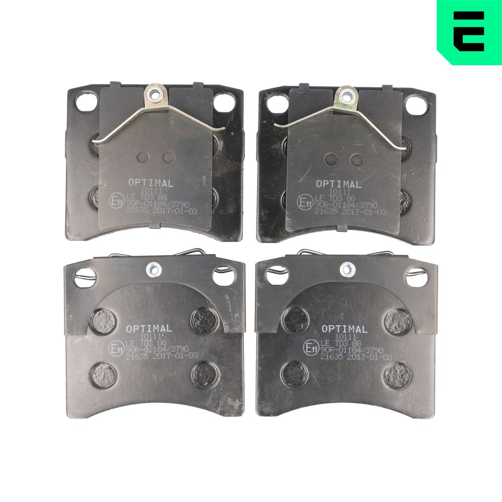 Placute frana OPTIMAL BP-10111