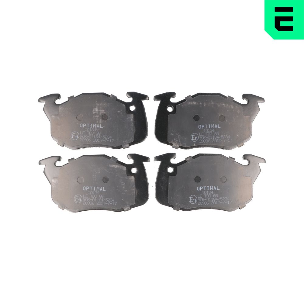 Placute frana OPTIMAL BP-10134
