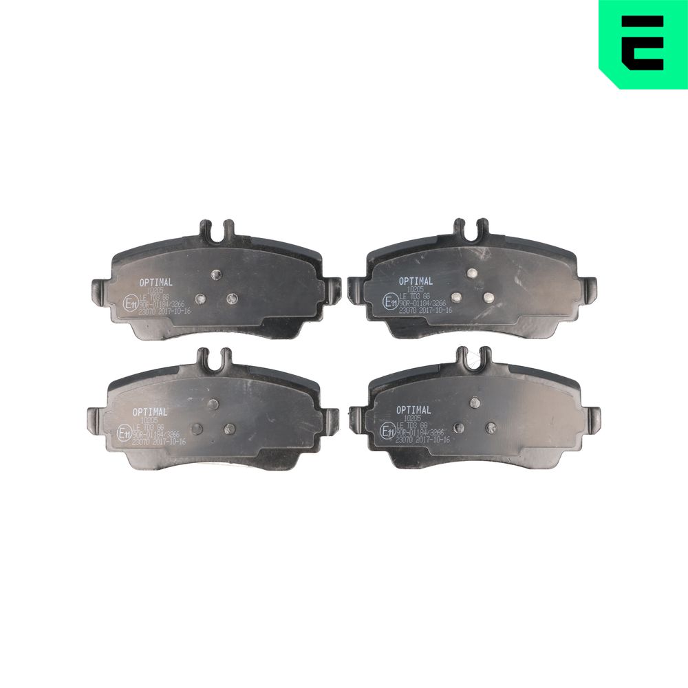 Placute frana OPTIMAL BP-10205