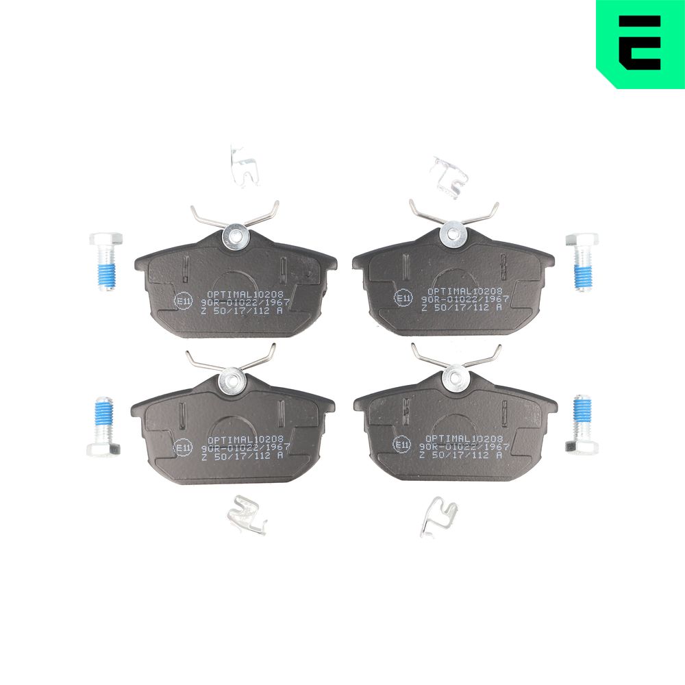 Placute frana OPTIMAL BP-10208