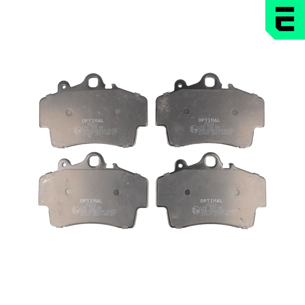 Placute frana OPTIMAL BP-10212