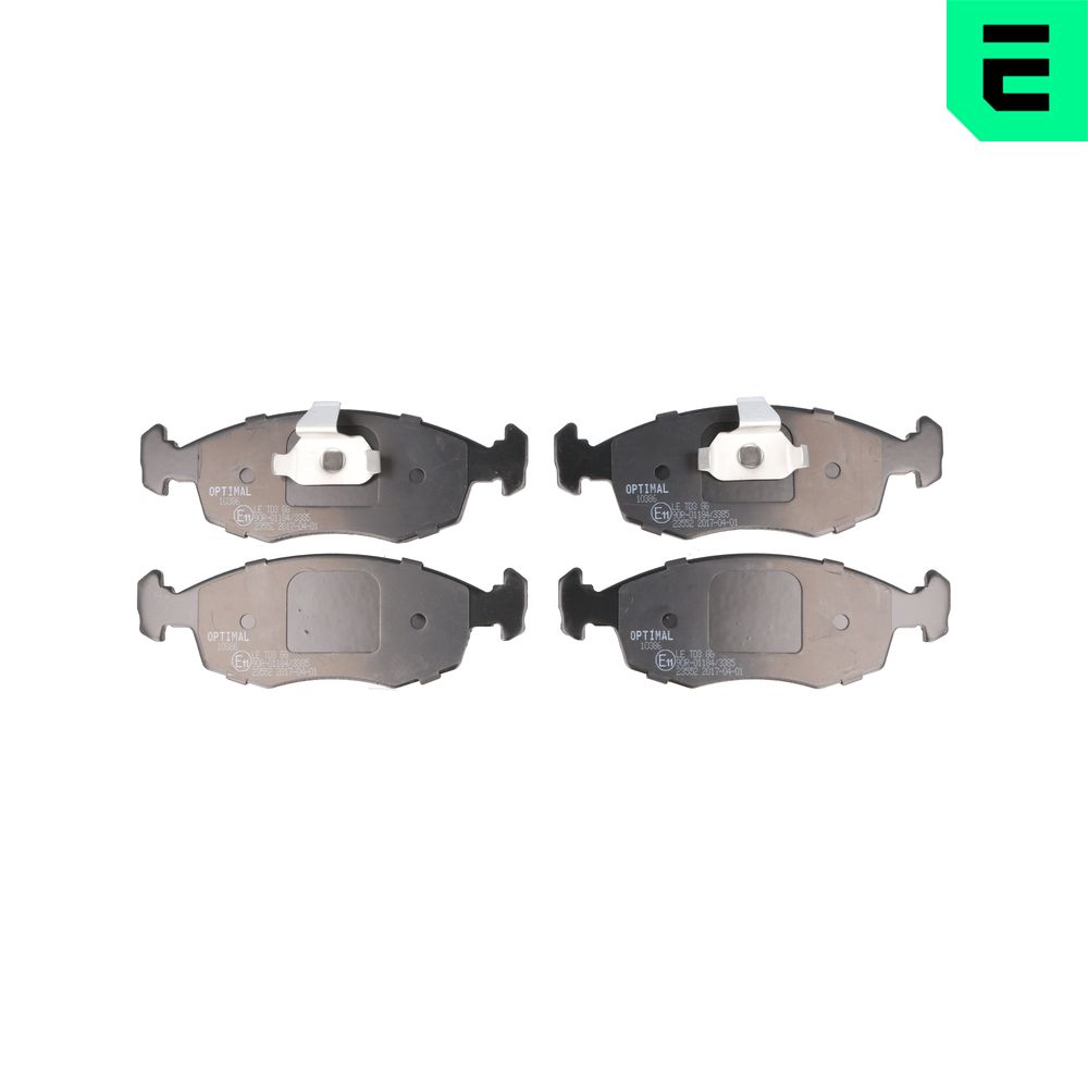 Placute frana OPTIMAL BP-10386