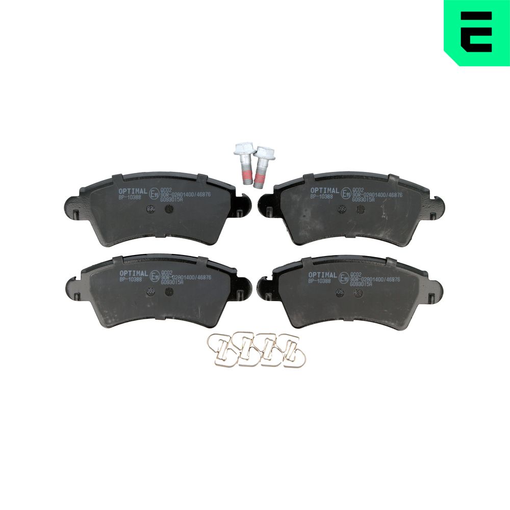 Placute frana OPTIMAL BP-10388