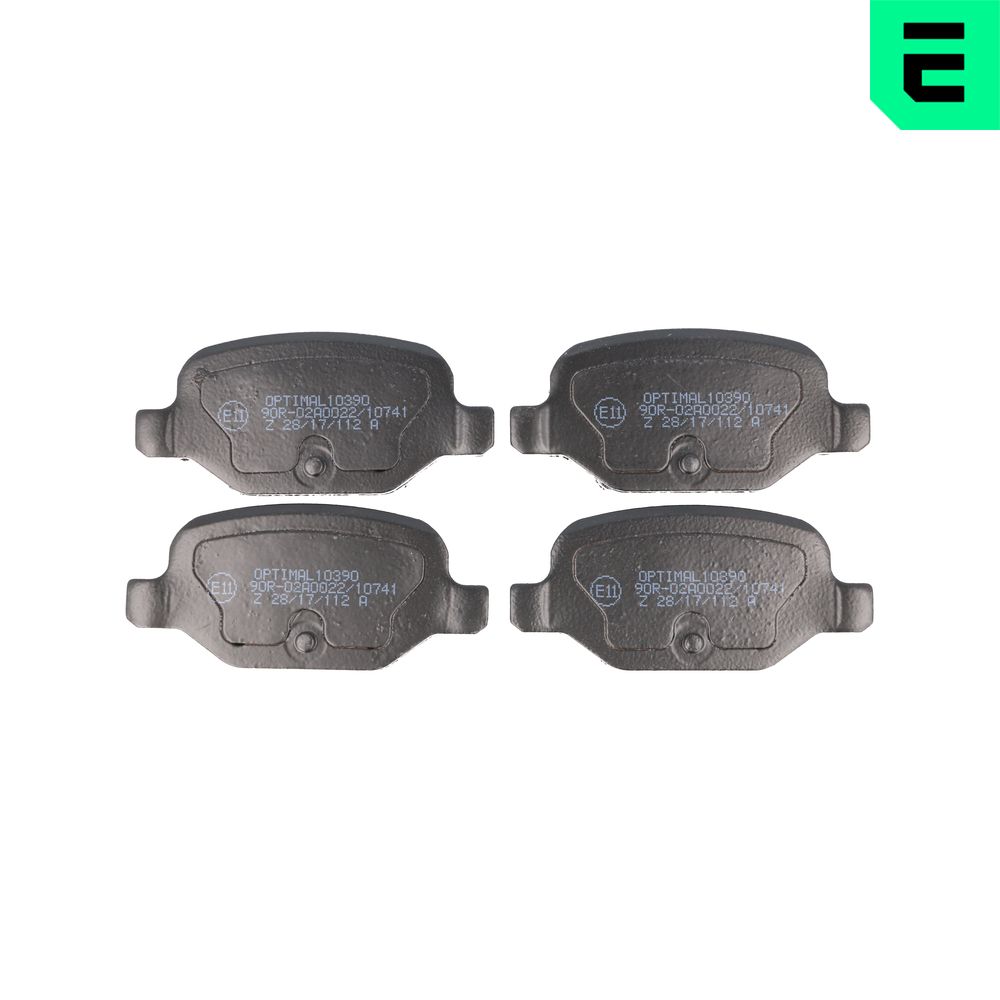 Placute frana OPTIMAL BP-10390