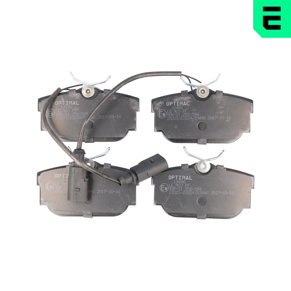 Placute frana OPTIMAL BP-10486