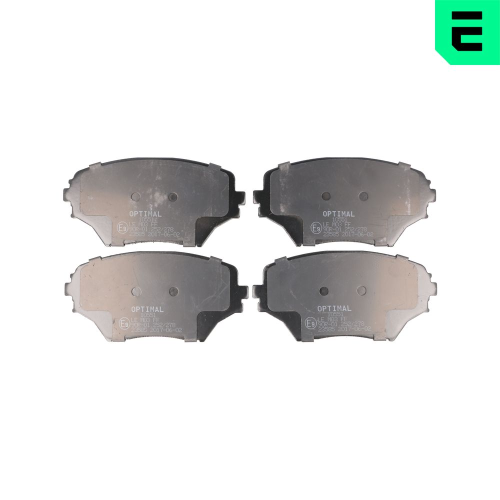 Placute frana OPTIMAL BP-10551