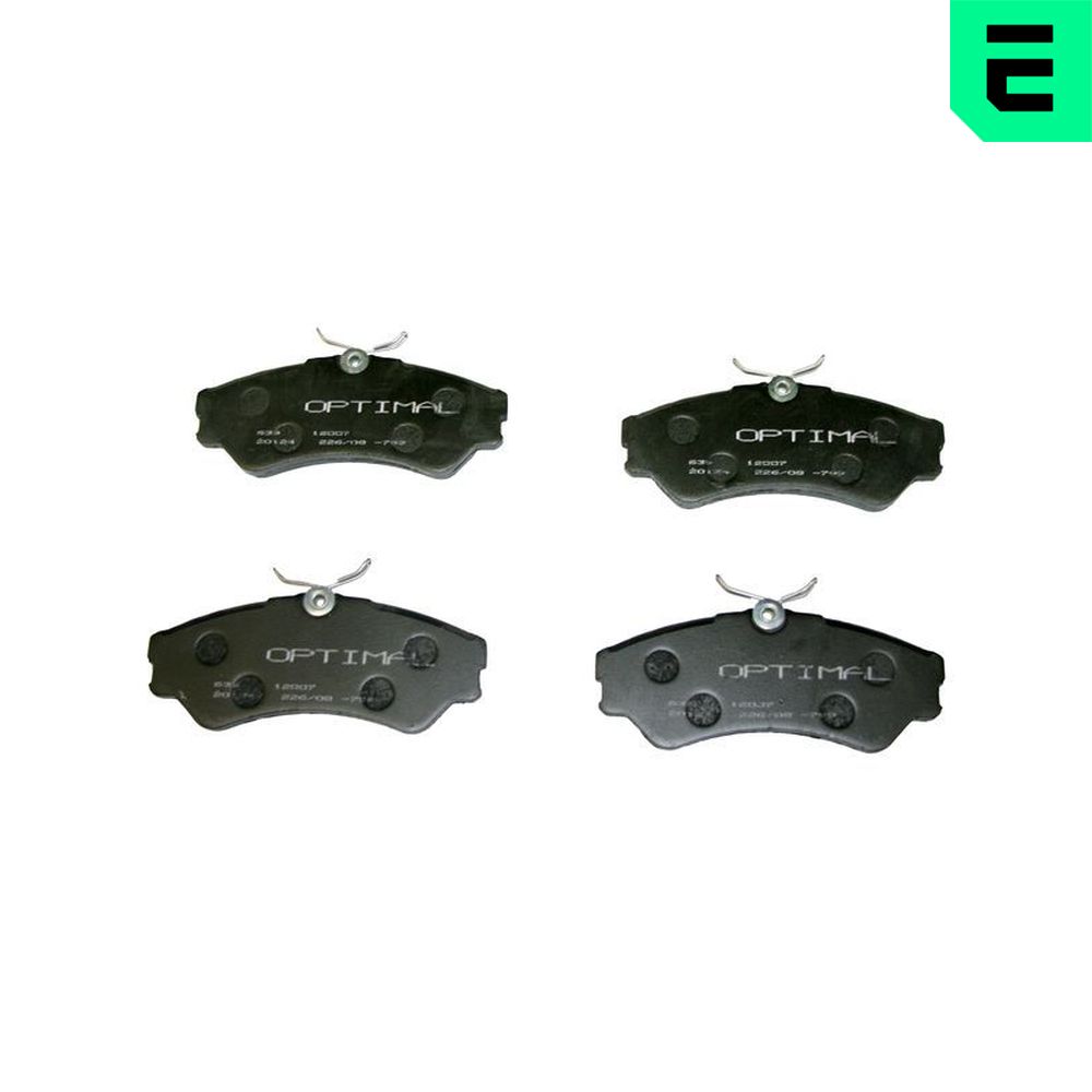Placute frana OPTIMAL BP-12007