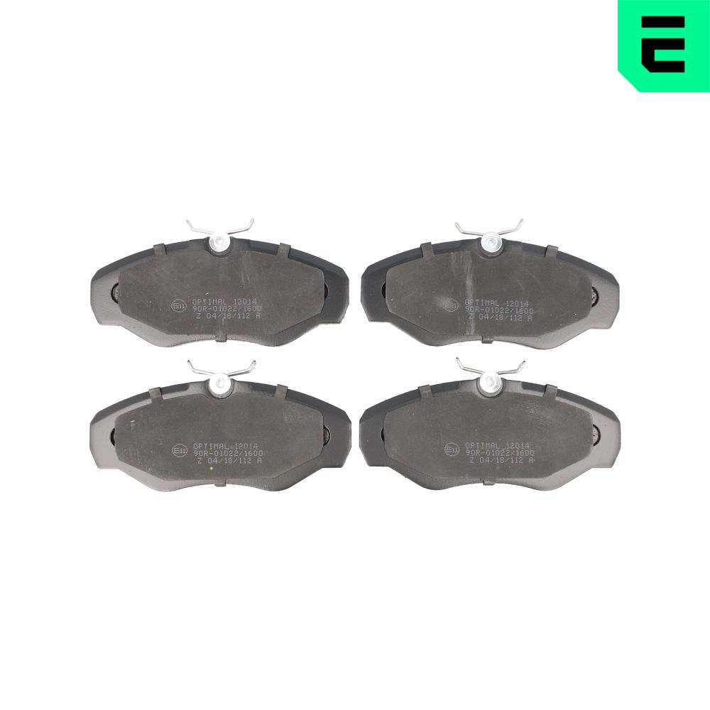 Placute frana OPTIMAL BP-12014