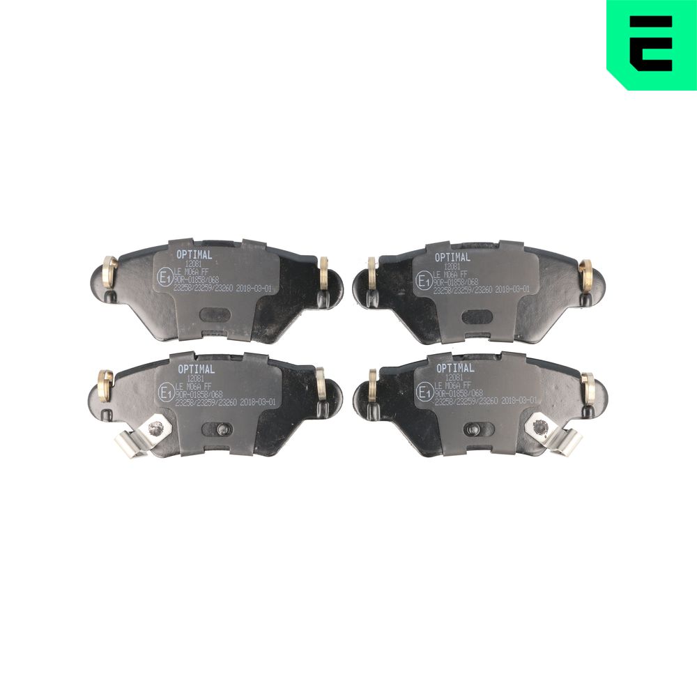 Placute frana OPTIMAL BP-12081