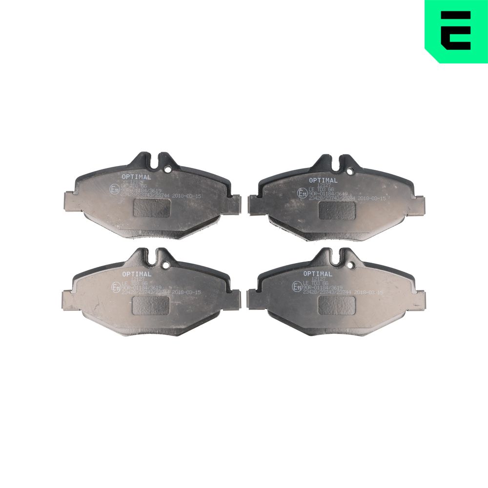 Placute frana OPTIMAL BP-12127