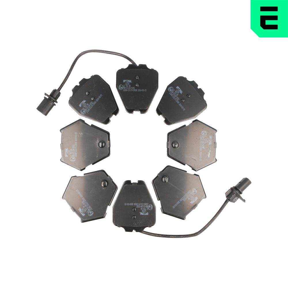 Placute frana OPTIMAL BP-12158