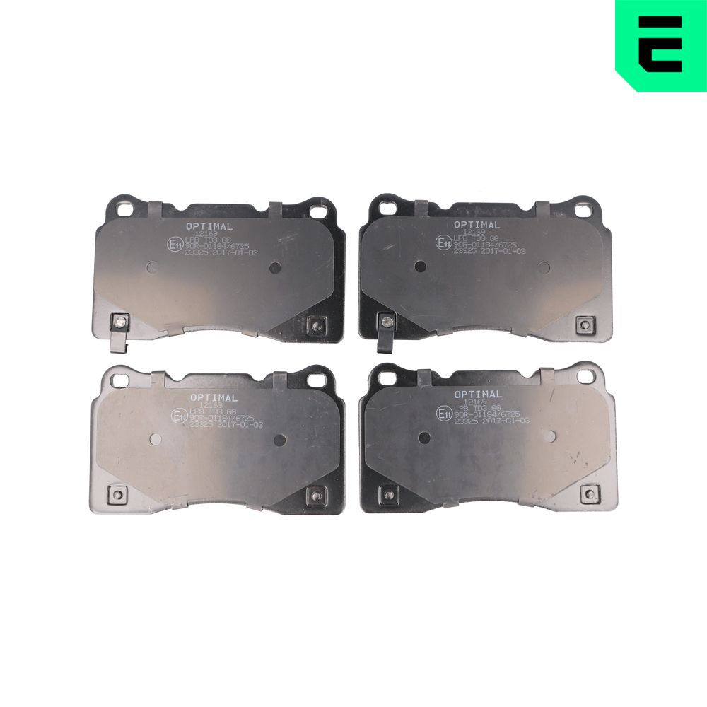 Placute frana OPTIMAL BP-12169