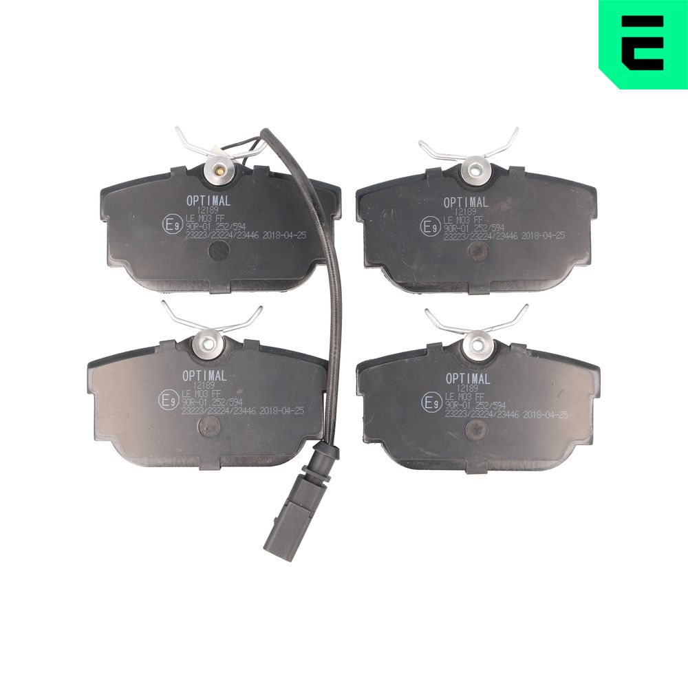 Placute frana OPTIMAL BP-12189