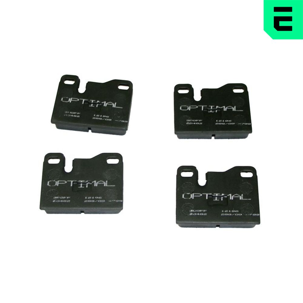 Placute frana OPTIMAL BP-12196