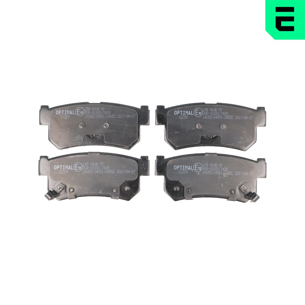 Placute frana OPTIMAL BP-12209