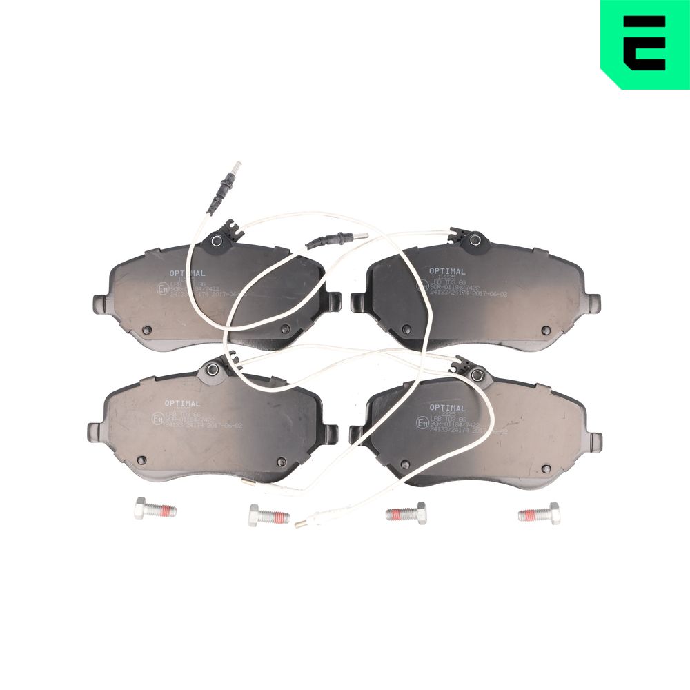 Placute frana OPTIMAL BP-12225