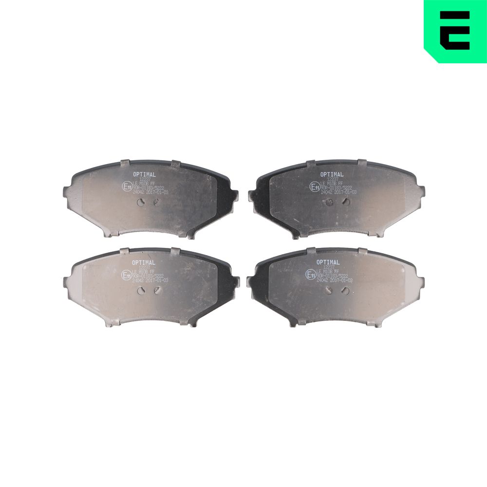 Placute frana OPTIMAL BP-12237