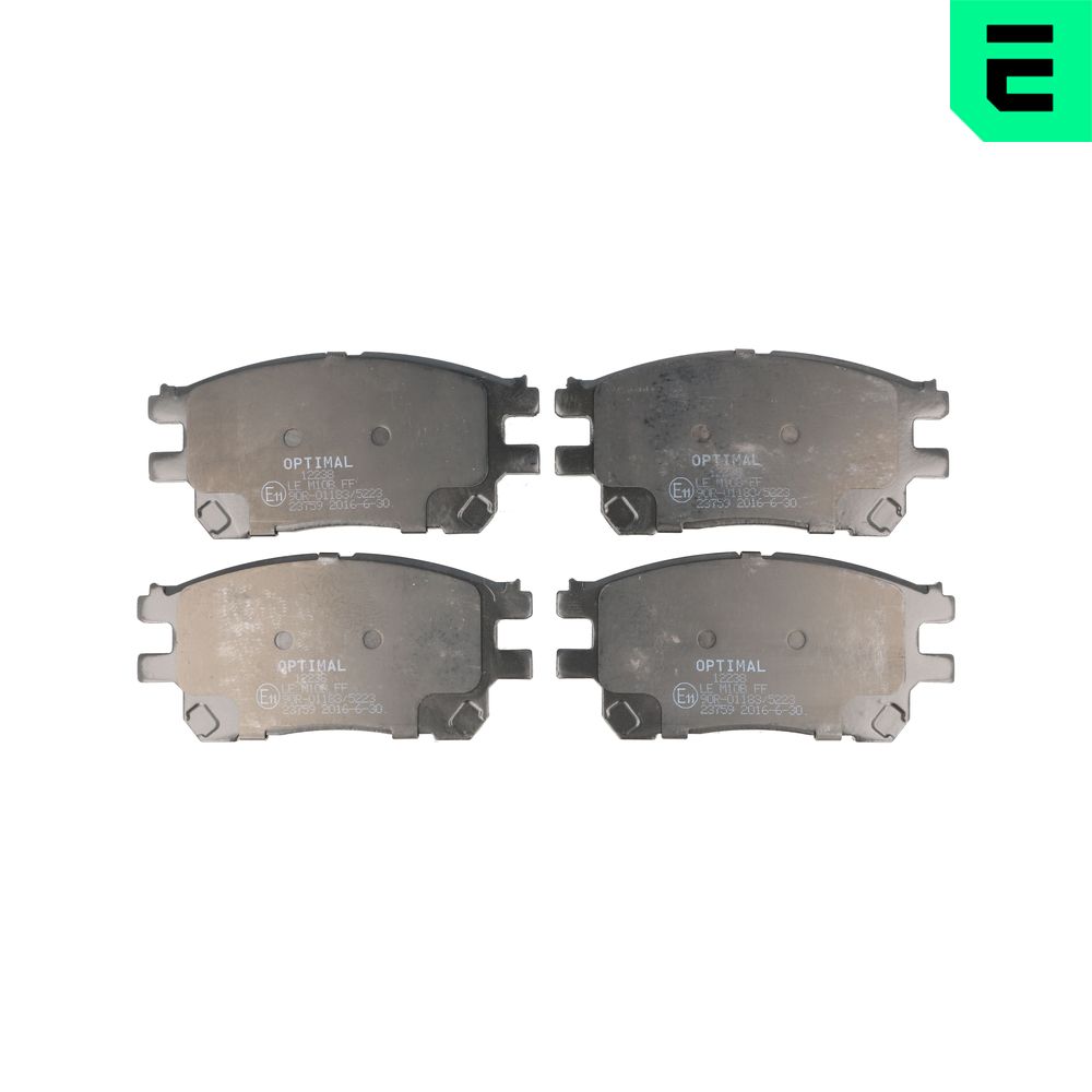 Placute frana OPTIMAL BP-12238