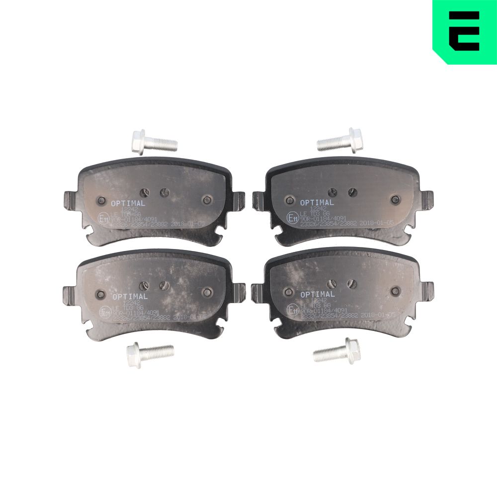 Placute frana OPTIMAL BP-12242