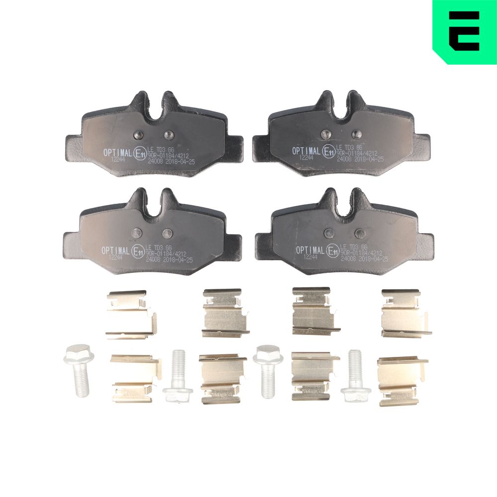 Placute frana OPTIMAL BP-12244
