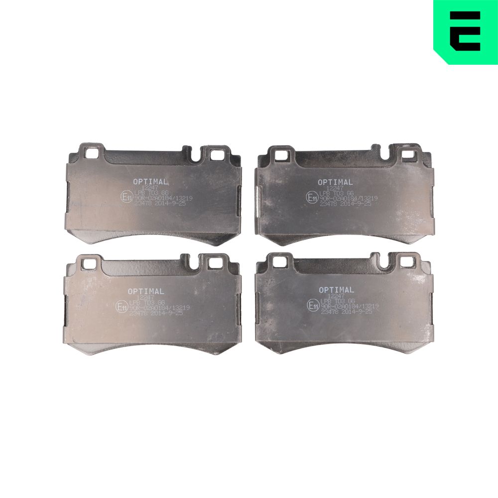 Placute frana OPTIMAL BP-12247