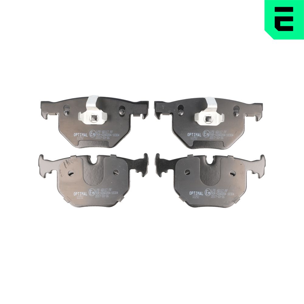 Placute frana OPTIMAL BP-12252