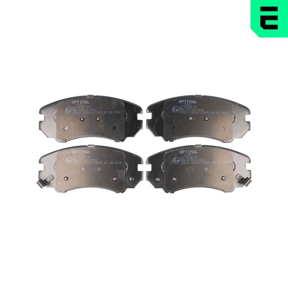 Placute frana OPTIMAL BP-12267